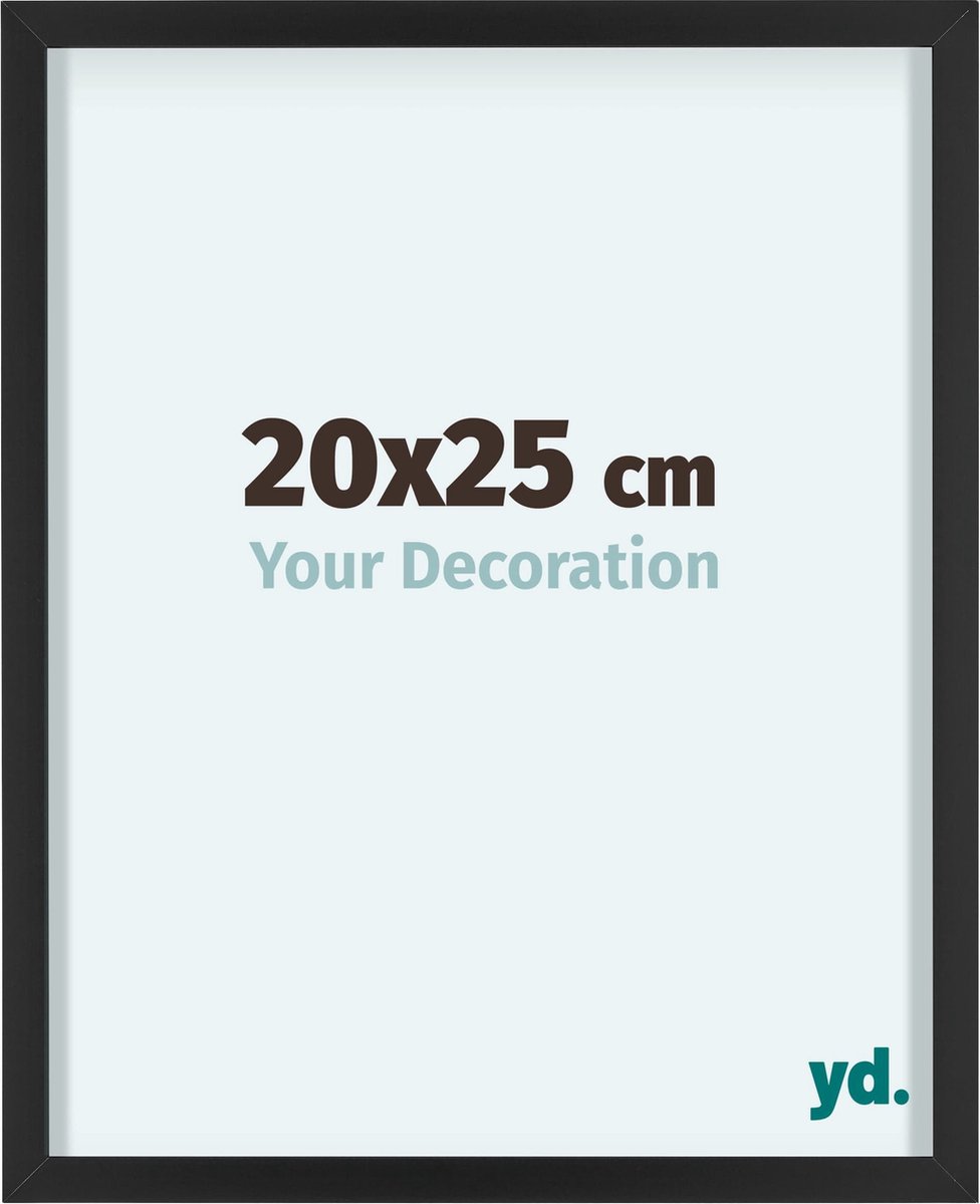yd. Your Decoration - Fotolijst 20x25 cm - Aluminium - Zwart - Virginia