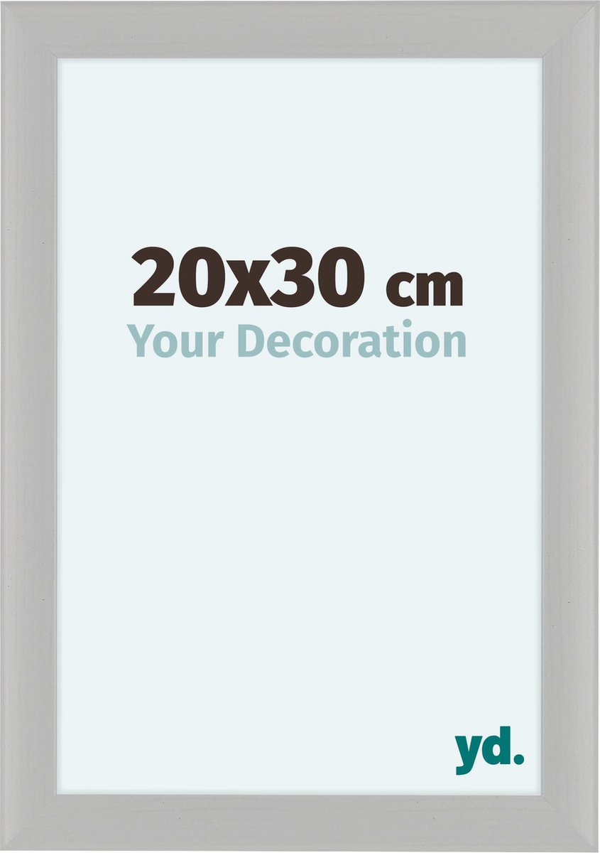yd. Your Decoration - Fotolijst 20x30 cm - MDF - Wit Houtnerf - Como