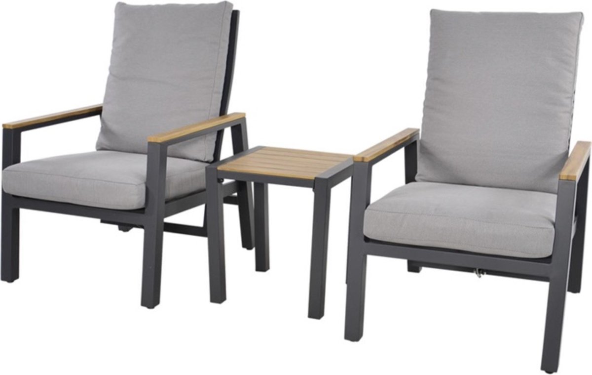 Lesli Living Duoset Coda Charcoal