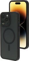 Mobiparts hoesje geschikt voor Apple iPhone 14 Pro Max - Hardcover - MagSafe - Zwart