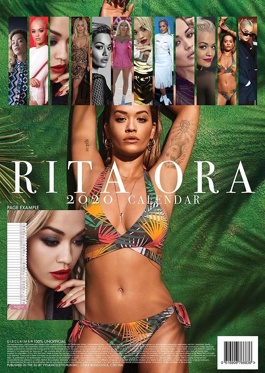 Rita Ora Kalender 2020 A3