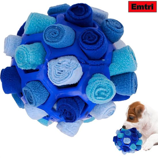EMTRI - snuffelbal hond - honden training speelgoed intelligentie - hondenpuzzel bal interactief snuffelmat