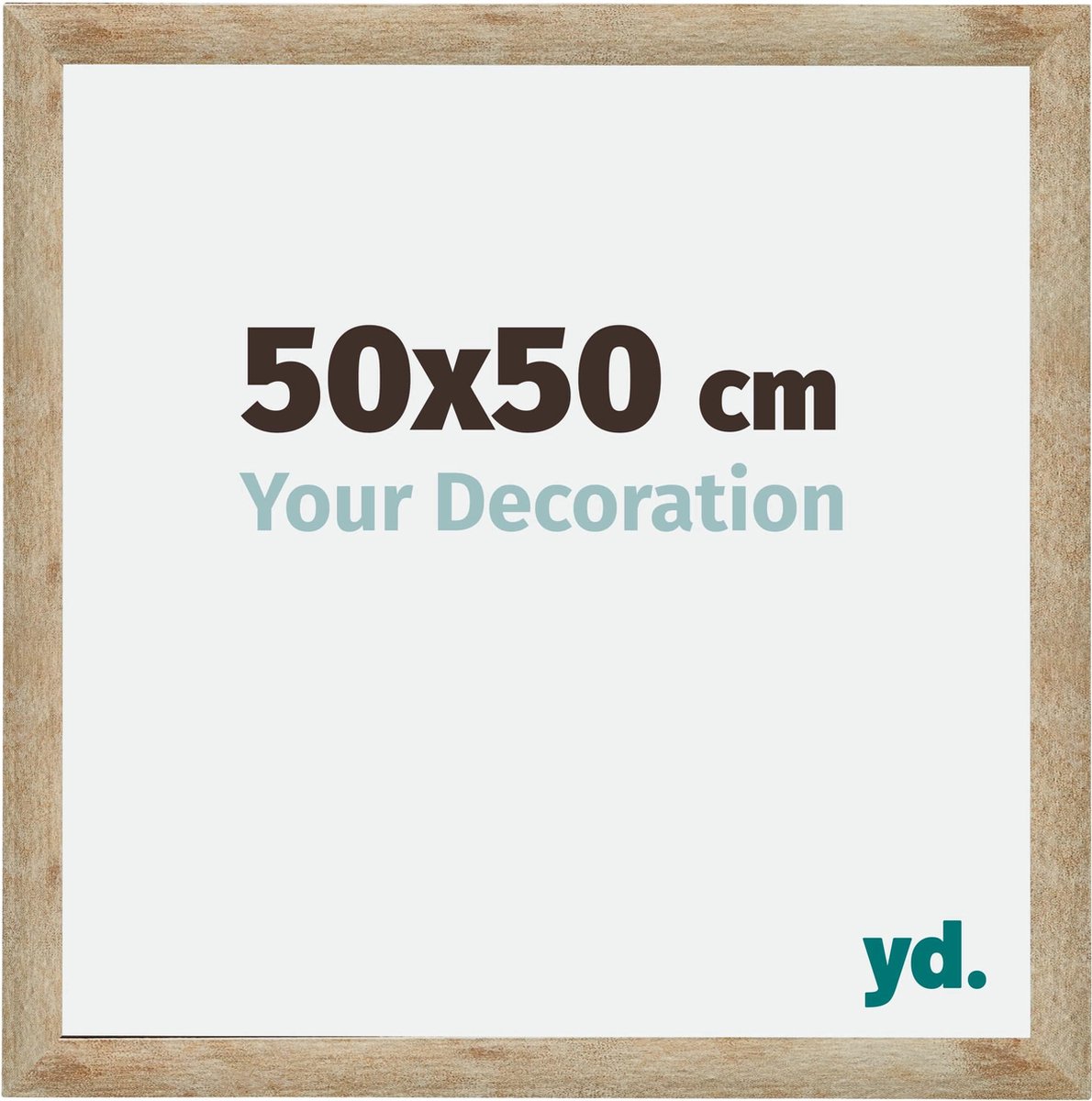 yd. Your Decoration - Fotolijst 50x50 cm - MDF - Goud - Catania