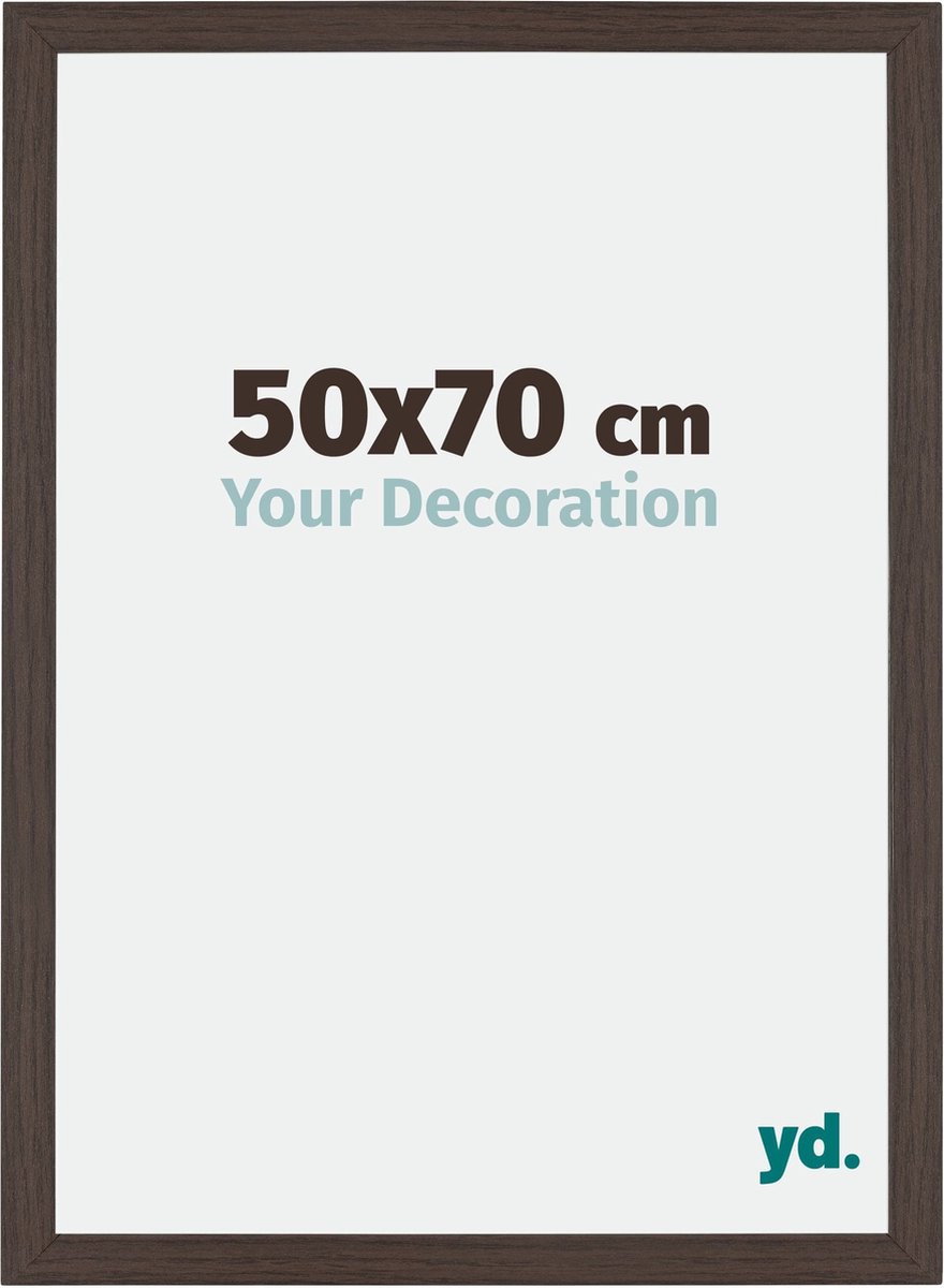 yd. Your Decoration - Fotolijst 50x70 cm - MDF - Eiken Donker - Mura