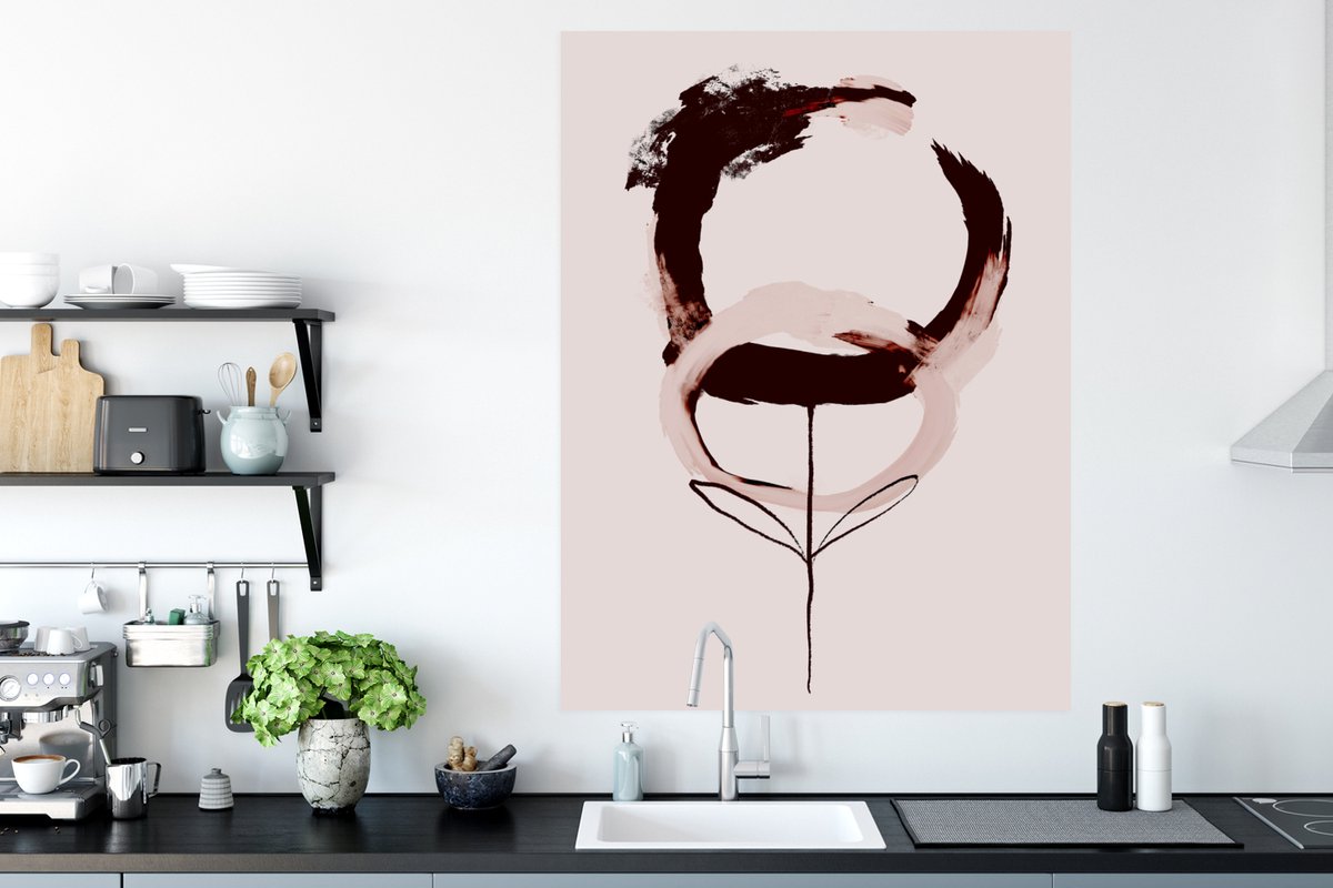 Abstract - Bloem - Koffie - Pastel