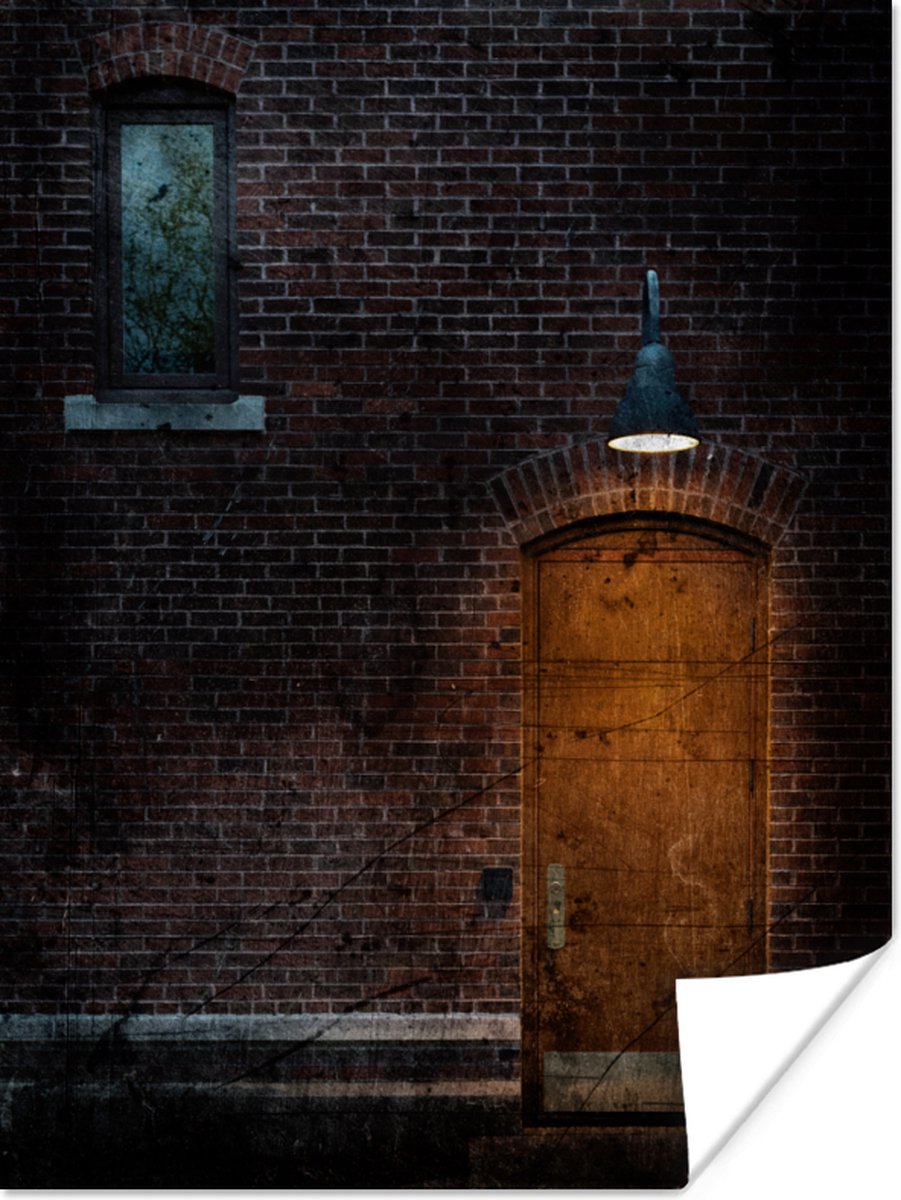Deur - Muur - Lamp - Architectuur