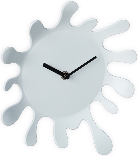 Relaxdays horloge murale blanche - horloge analogique salon - horloge de  cuisine avec... | bol