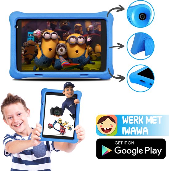 Looki KidsTab Pro - Tablette pour Kinder - 8 pouces - Android 10