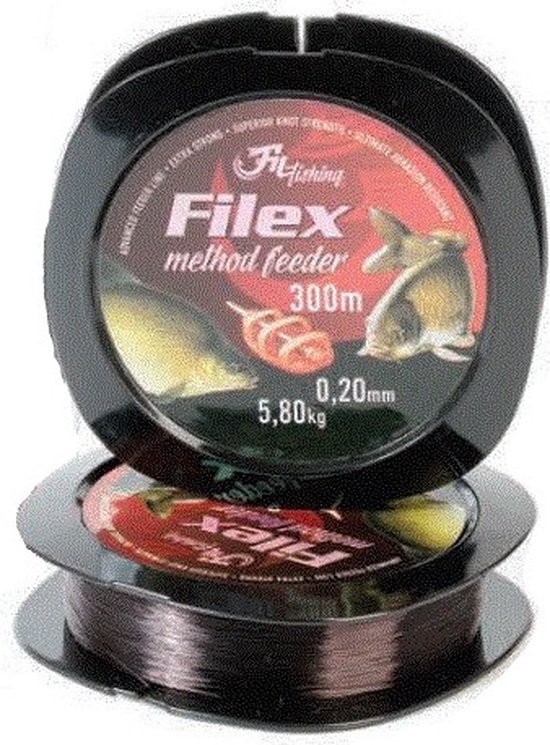 Filex Method Feeder Line - 0.20mm - 300m - 5.80kg - Method Feeder Lijn - Nylon Vislijn van Filex — afbeelding 3