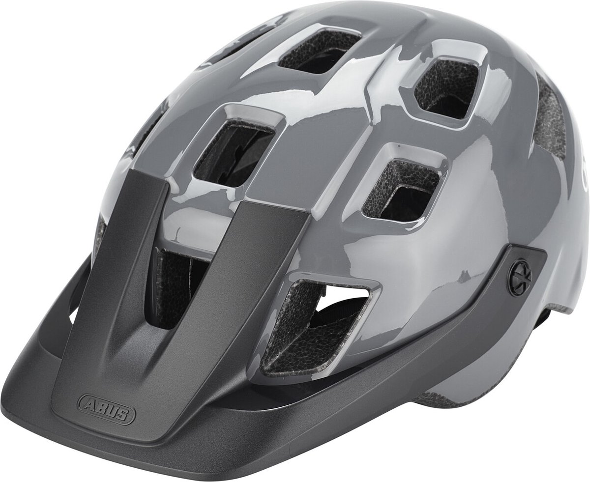 Abus MoTrip Helm - Concrete Grey - L 57-61 CM - Fietshelm