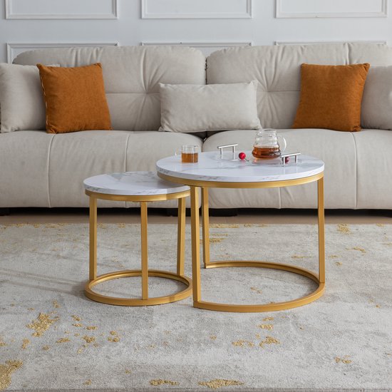 Moderne ronde salontafels met grote opbergruimte, eenvoudig onderhoud voor woonkamer, slaapkamer, kantoor, balkon, appartement Moderne ronde salontafels met grote opbergruimte, eenvoudig onderhoud voor woonkamer, slaapkamer, kantoor, balkon, appartement