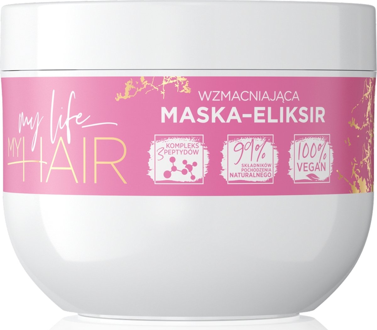 My Life My Hair versterkend masker-elixir 300ml