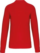 Unisex Sweater met ronde hals merk Kariban Rood - M