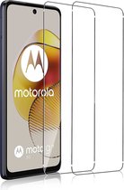 Screenprotector geschikt voor Motorola Moto G73 Screenprotector Gehard Glas - Moto G73 ScreenprotectorTempered Glass - 2 Stuks