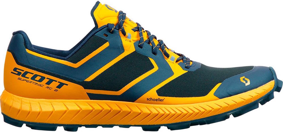 SCOTT Supertrac RC 2 Trailrunningschoenen - Black / Bright Orange - Heren - EU 44.5