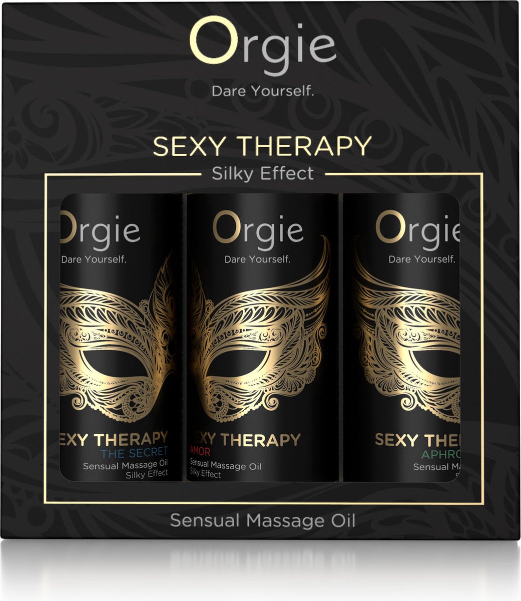 Goedkoopste Orgie - Sexy Therapy Mini Size Collection 3 x 30 ml set