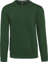 Unisex sweater met ronde hals Kariban Forest Green - S
