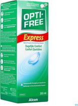 OPTI-FREE Express MPDS - 355 ml + étui à lentilles - Lunettes