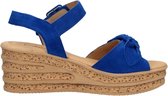Gabor -Dames - blauw - sandalen - maat 39