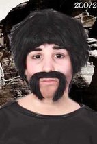 Snor macho man zwart