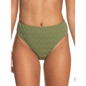 ROXY Current Cool Bikini Broek Dames - Loden Green - S