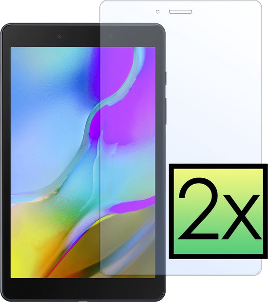 Screenprotector Geschikt voor Samsung Galaxy Tab A 8.0 (2019) Screenprotector Bescherm Glas Screen Protector - 2x