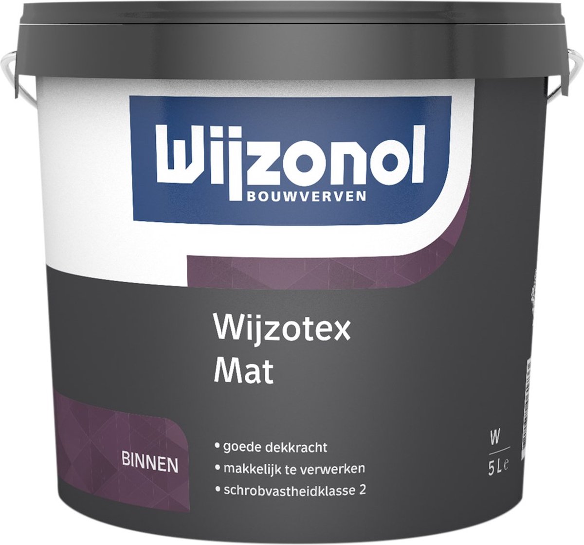 Wijzonol Wijzotex Mat 5 liter - Lichte kleur
