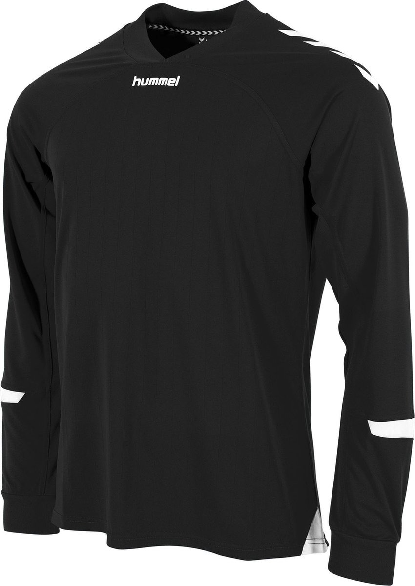 Hummel Fyn Voetbalshirt Lange Mouw Heren - Zwart / Wit | Maat: L