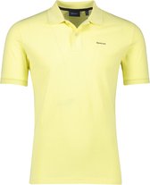 Gant poloshirt korte mouw geel