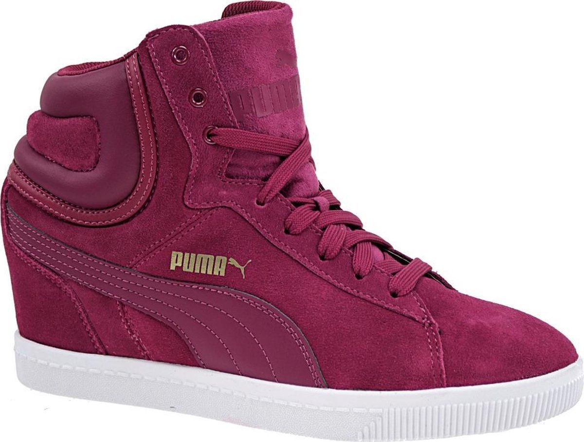 Puma Vikky Wedge 357246 09 Vrouwen Rood Sportschoenen maat