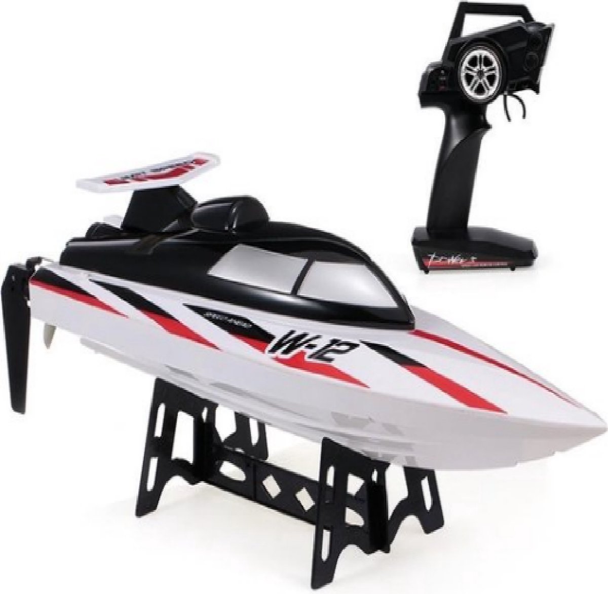 RC Boat H100 - bateau télécommandé - Bateau de course à grande vitesse  2.4GHZ - 20KM/H