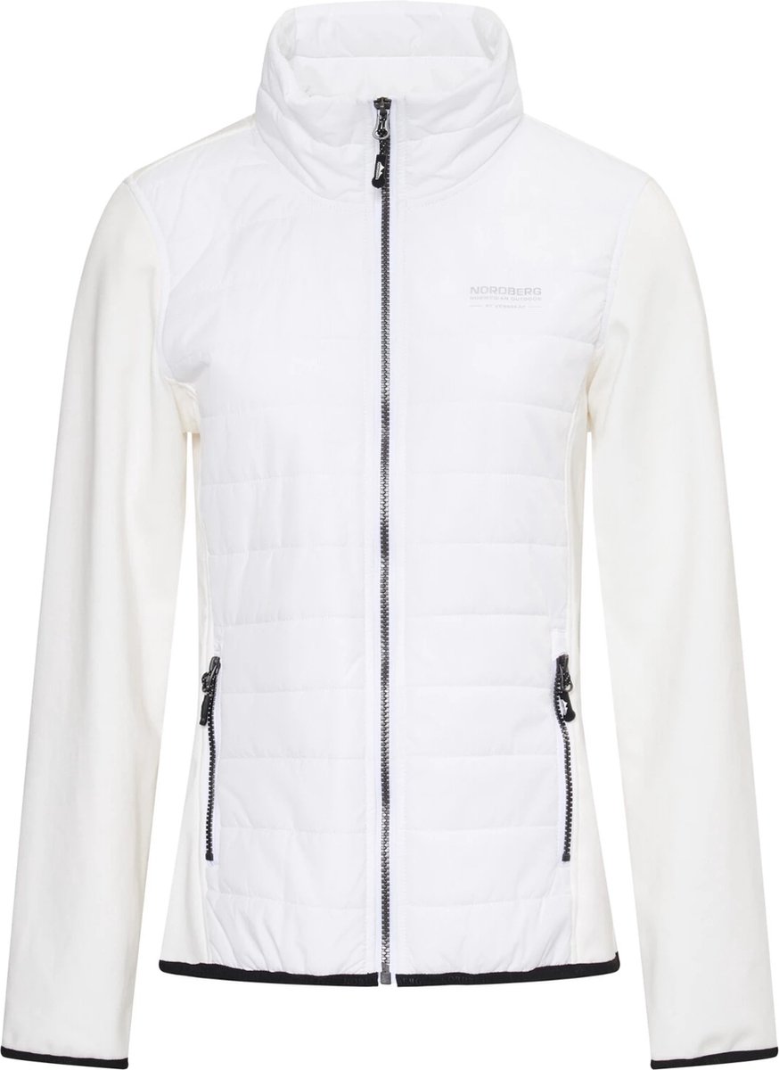 Nordberg Trine Fleece Vest Dames Wit