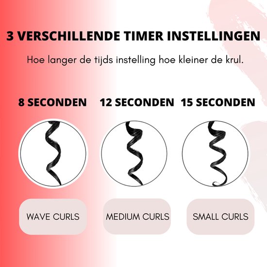 Automatische Stoom Krultang - Wave Krultang - Hair Curler - Haarkruller Automatisch