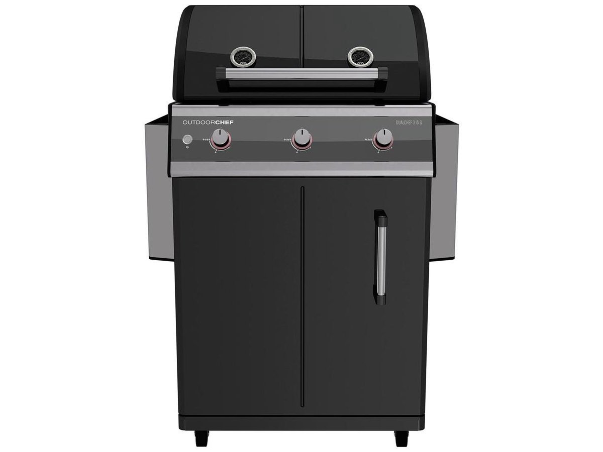 Outdoorchef Dualchef 315 G - Gas Barbecue - Black