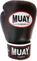 Muay (kick)bokshandschoenen Original Zwart/Wit 12oz