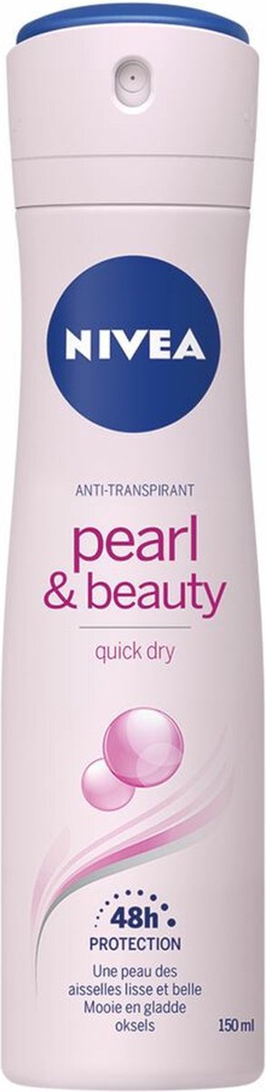 Goedkoopste Nivea Deodorant Spray Pearl & Beauty - 3 x 150 ml