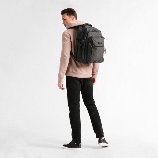 EASTPAK Sac d'école Sac à dos pour ordinateur portable Tutor 39L Black Denim Noir Gris