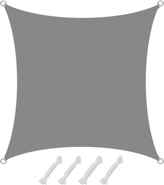 2x2 Zonnezeil Vierkant - Waterdicht Tuinzeil Schaduwdoek Patio Terras Balkon Tuinluifel Zonwering