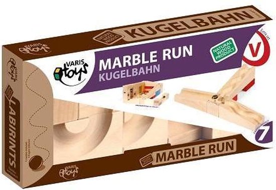 Varis Toys - Knikkerbaan - Extra Set - 7 delig