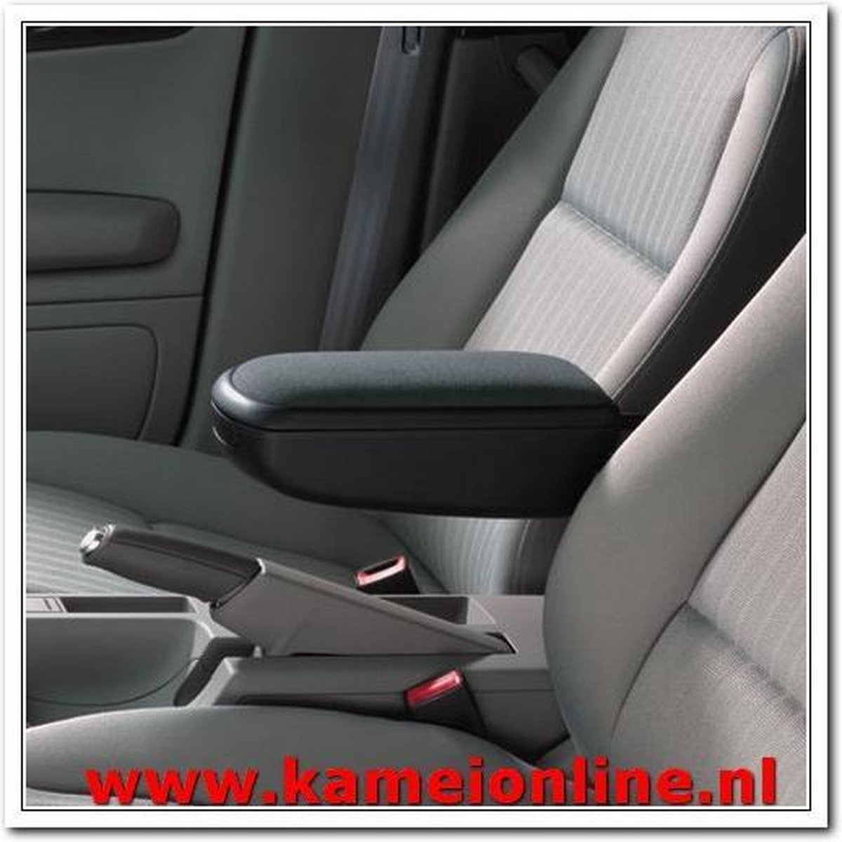 Armsteun Kamei Opel Agila B stof Premium zwart 2008-heden