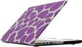 By Qubix MacBook Pro Retina 15 inch cover - Dot pattern paars