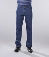 Wisent Jeans met comfortabele taille en 2 knoopzakken blauw maat 60
