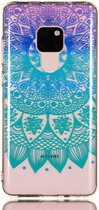 Huawei Mate 20 TPU Back Cover met Print Mandala