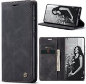 CaseMe - Telefoonhoesje geschikt voor One Plus 11 - Wallet Book Case - Zwart