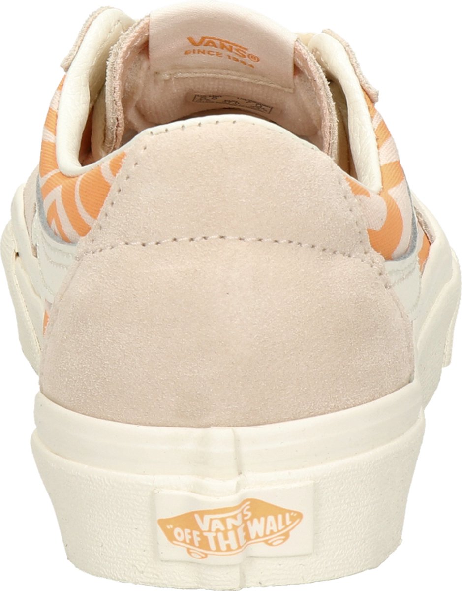 Vans Low Stripe dames sneaker - Coral