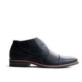 NoGRZ F.L.Wright - Hoge leren veterschoen heren - Blauw - Maat 45