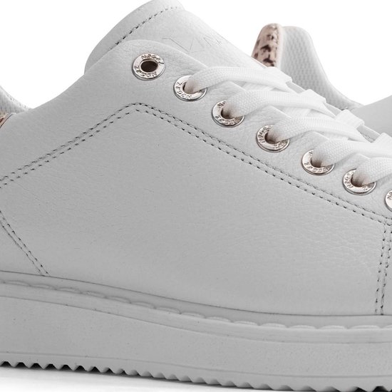 NoGRZ A.J.Gabriel - Leren dames sneakers - Wit - Maat 39 | Bestel nu!