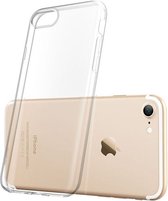 Telefoonhoesje voor iPhone 6 / 6s - HD Clear Crystal Ultradunne krasbestendig TPU beschermhoes - Zwart