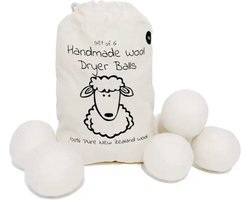 Wasbollen - Drogerballen - 6 stuks - Energiebesparende Producten - Sneller Droge Was - Ø 7cm