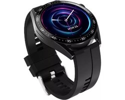 JIVAVO Smartwatch - HD - Bluetooth - Stappenteller - Bloeddruk - EGS - Muziek - Fitness - Slaapritme - Timer & Stopwatch - Waterproof - Sport - Draadloos opladen - Bericht - Voice Assistant - Full Touch & Knoppen - Grijs - Zilver - Leefstijl